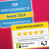 Fernstudium Check Award - Top Fernstudienanbieter 2024
