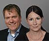 Studiengangsleiter Prof. Dr. Gösta Jamin und Prof. Dr. Stefanie Hehn-Ginsbach