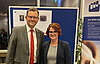 Sabrina Wittelsberger mit Prof. Dr. Ralf Haderlein, Leiter des zfh