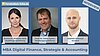 MBA Digital Finance, Strategie & Accounting Interviews mit zwei Professoren:innen und einem Student 