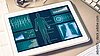 Tablet mit medizinischen Inhalten
