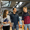 Studierende in der Bibliothek