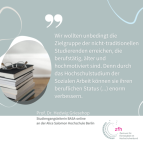 Zitat von Prof. Dr. Hedwig Griesehop 